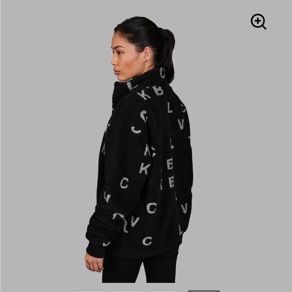 BLVCK Paris “Monogram” fleece jacket - Picture 4 of 13